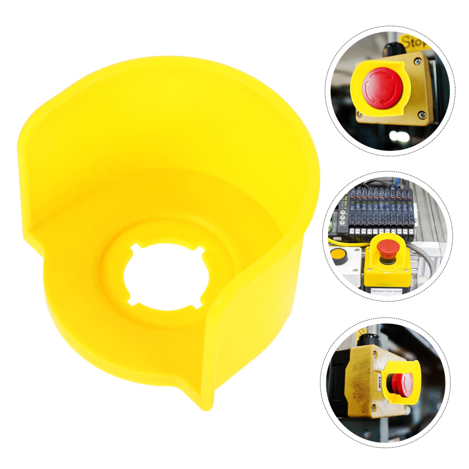 Hemoton emergency stop cover fits 2.75 x 2.55 x 1.77 inch buttons