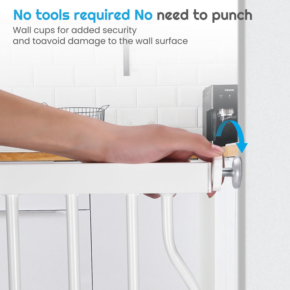HEMRORO adjustable width extension panels fitting wide openings.