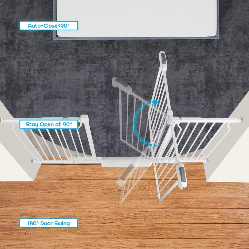 HEMRORO safety double-lock with ergonomic handle for one-handed use.