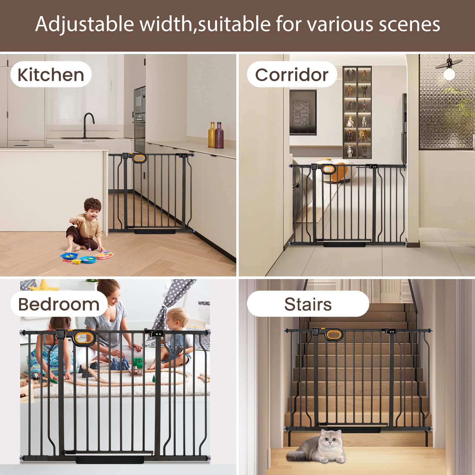 Hemroro walk-through design ideal for navigating with a child