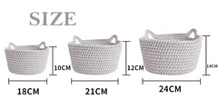 HENGYOU cat ears large basket for blankets and clothing