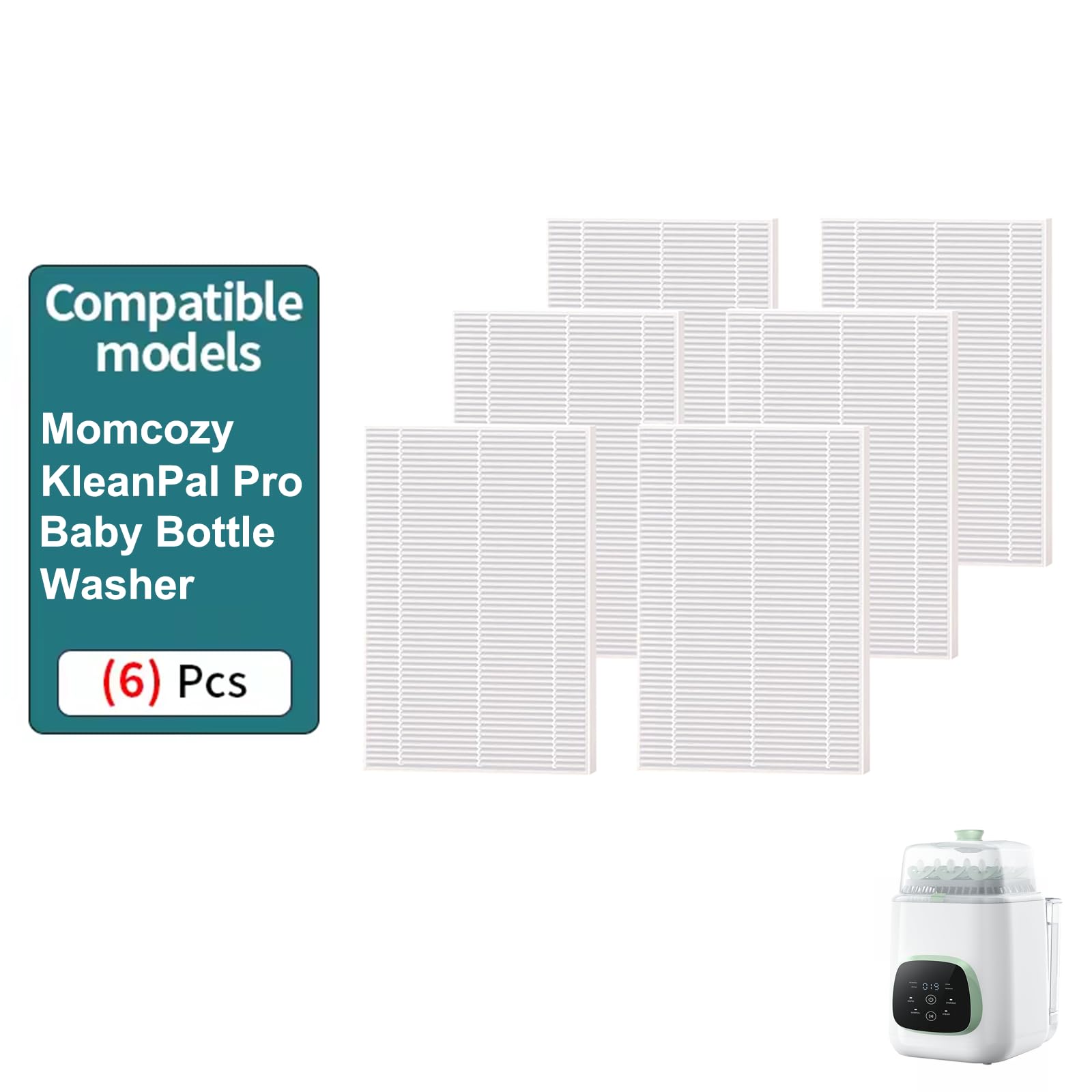 Henmfely installation-ready filters shown replacing without tools.