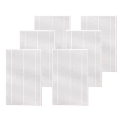 Henmfely six-pack HEPA filters for KleanPal Pro; easy replacement for clean bottles.