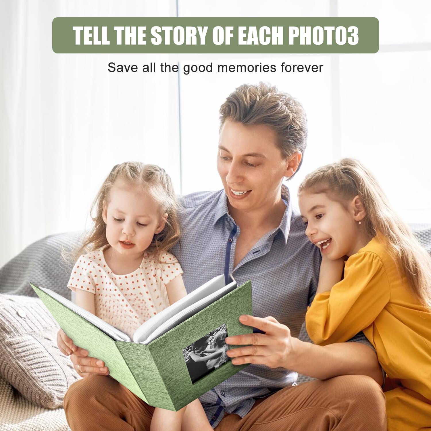 HenPisen album perfect for baby, anniversaries, and vacation photos.