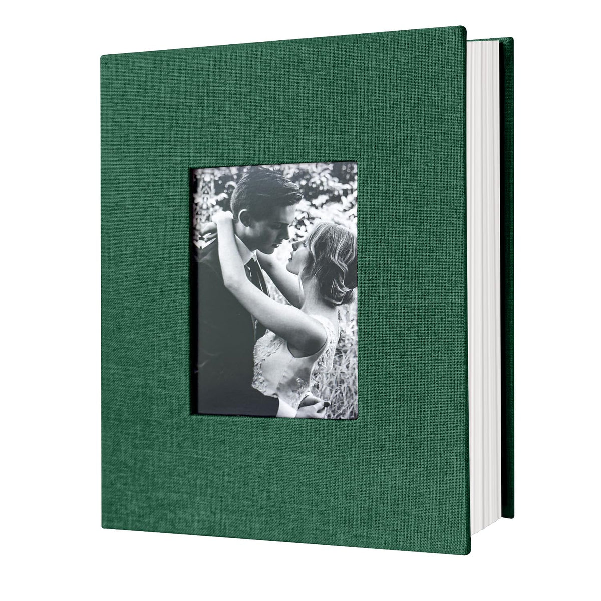 HenPisen 200-pocket photo album with display window for a personalized cover