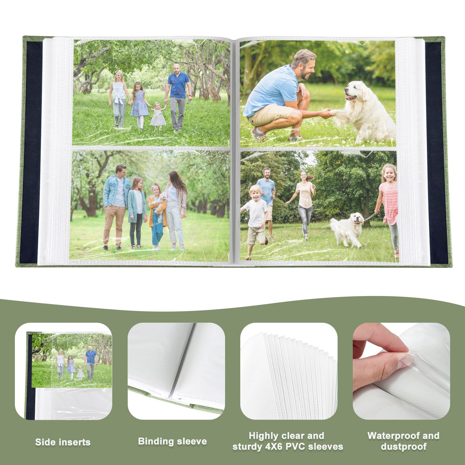 HenPisen vertical layout saves space while keeping memories organized.