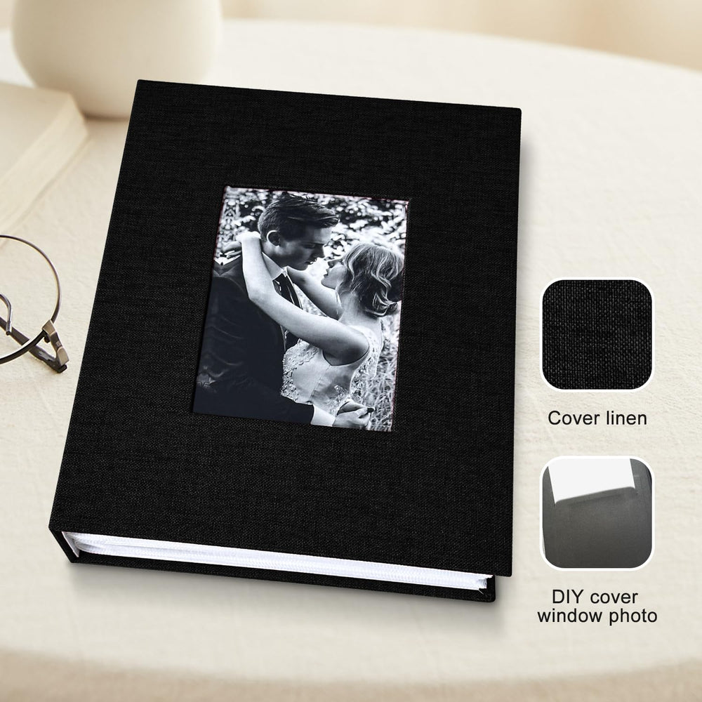 HenPisen archival-safe pages protect memories with acid-free black paper.