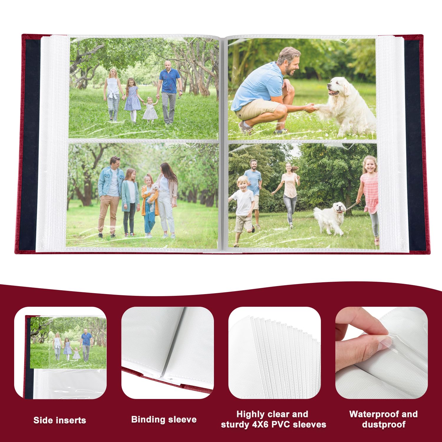 HenPisen archival safe pages protect photos from fading over time