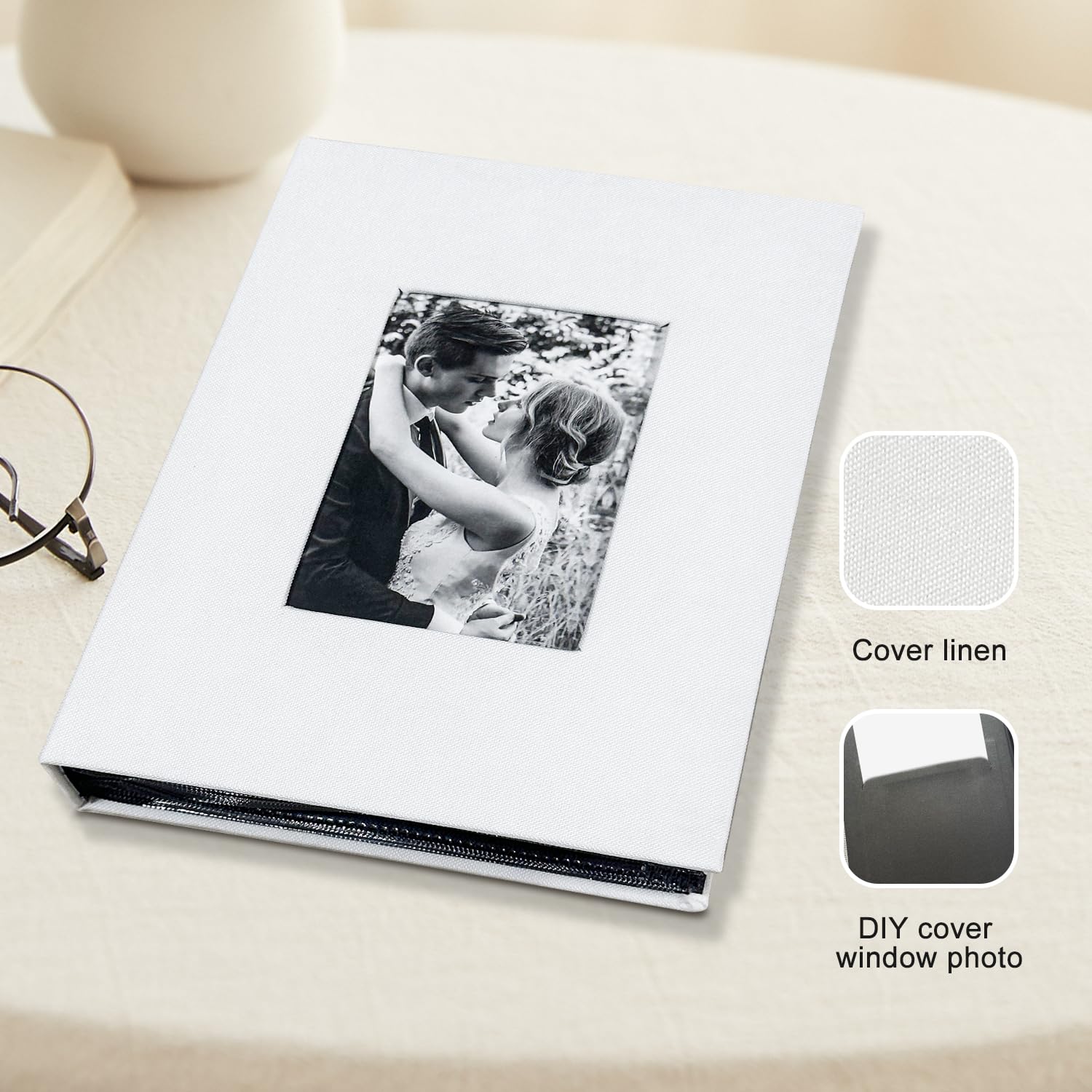 HenPisen black pages create a dramatic photo backdrop