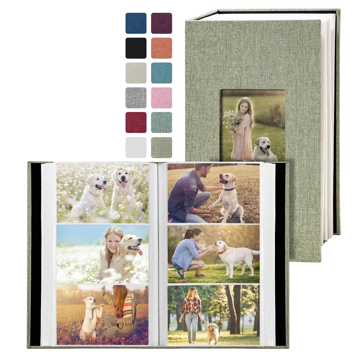 HenPisen photo album shows 420 pockets for organized 4x6 photos.