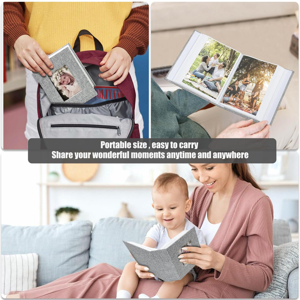HenPisen photo album 4x6 baby first year keeps milestones organized.