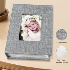HenPisen photo album 4x6 pink pockets provide PVC-free protection with vibrant color.