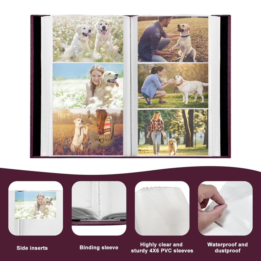 HenPisen Archival black pages protect photos while boosting contrast.