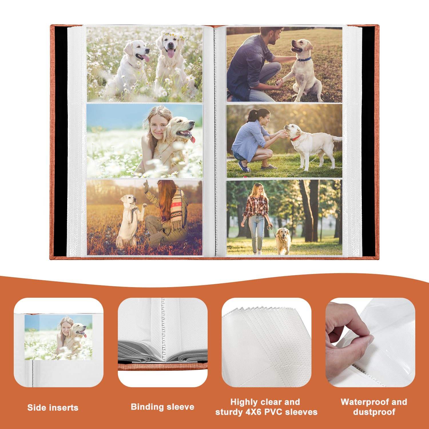 HenPisen archival black pages protect colors with high-contrast presentation.