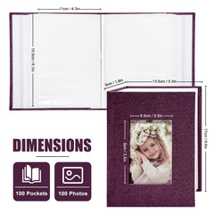 HenPisen linen cover provides a textured, elegant finish for the album.