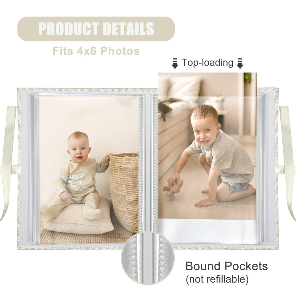 HenPisen PVC-free pink pages protect photos with vibrant color preservation.