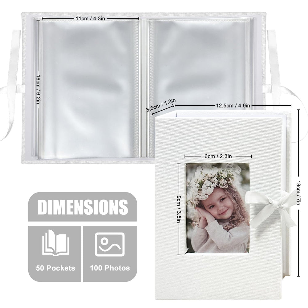 HenPisen Photo Album top-loading pockets for quick photo insertion and organization