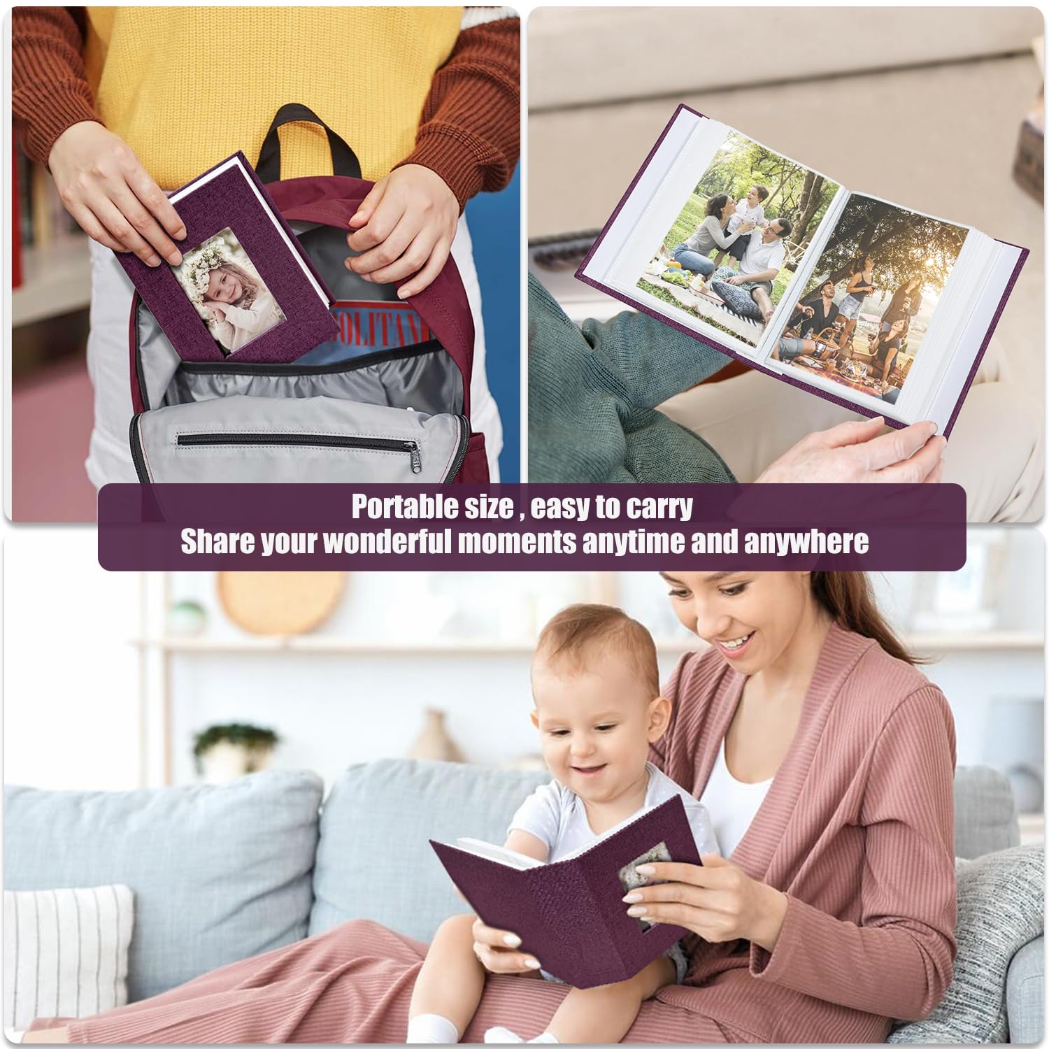 HenPisen vertical layout keeps memories neatly arranged and easy to browse.