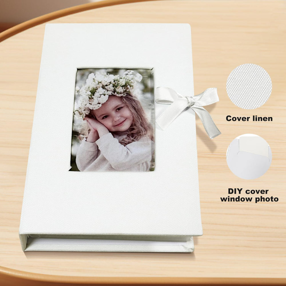 HenPisen Photo Album vertical layout saves shelf space while displaying memories