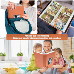 HenPisen vertical top-loading design makes photo insertion quick and dust-free.