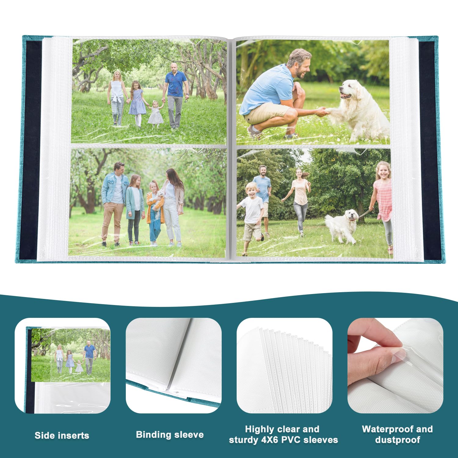 HenPisen vertical layout saves space and keeps memories organized.