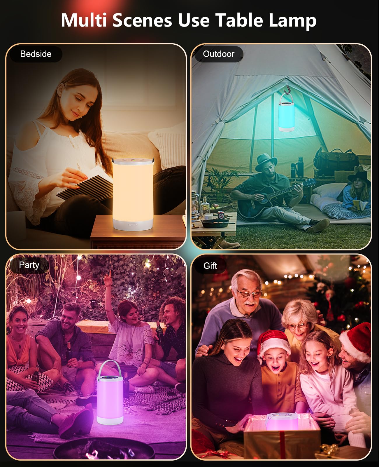 Hensam night light delivering 125 lumens for gentle illumination.