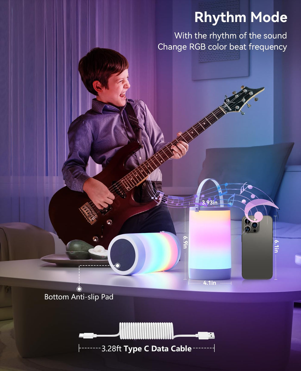 Hensam eye-friendly light provides 360° glare-free illumination and gentle color.