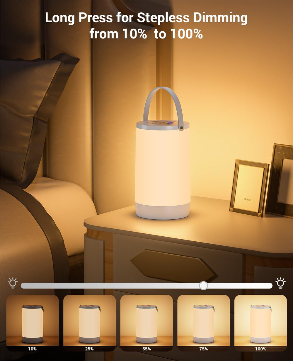 Hensam USB rechargeable night light charging without wires.