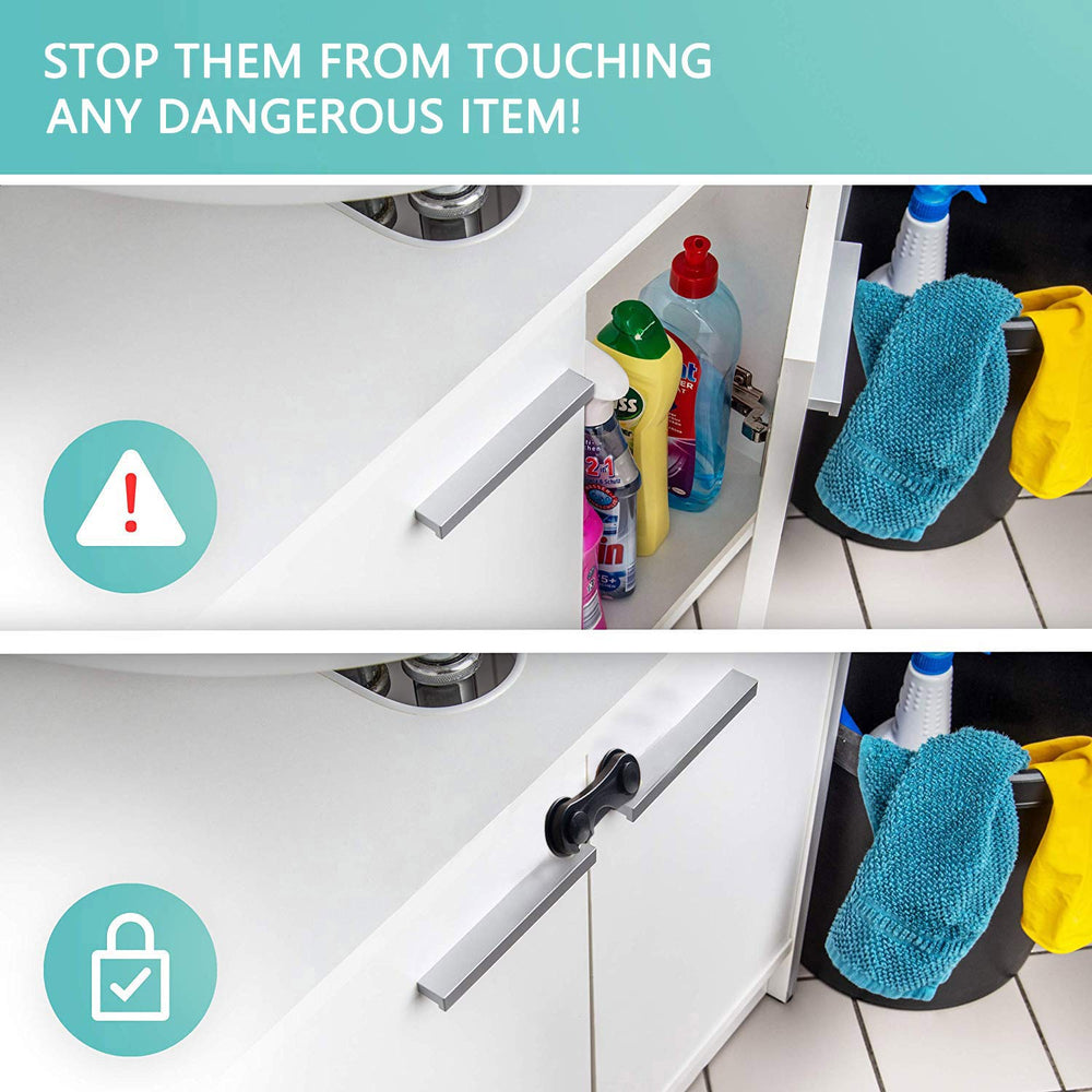 HEOATH fridge lock helps limit access to tempting foods