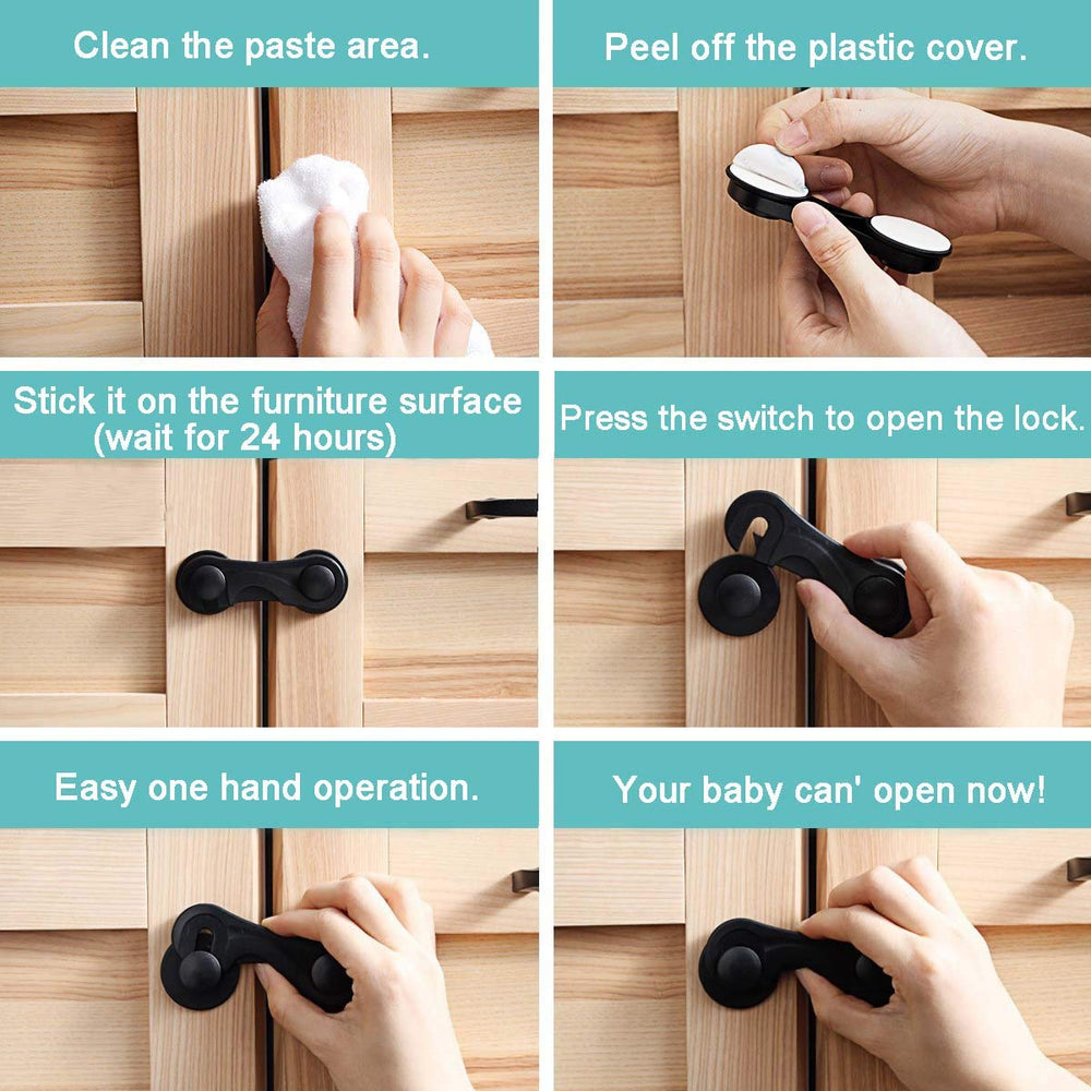 HEOATH one-hand operation lock for quick access