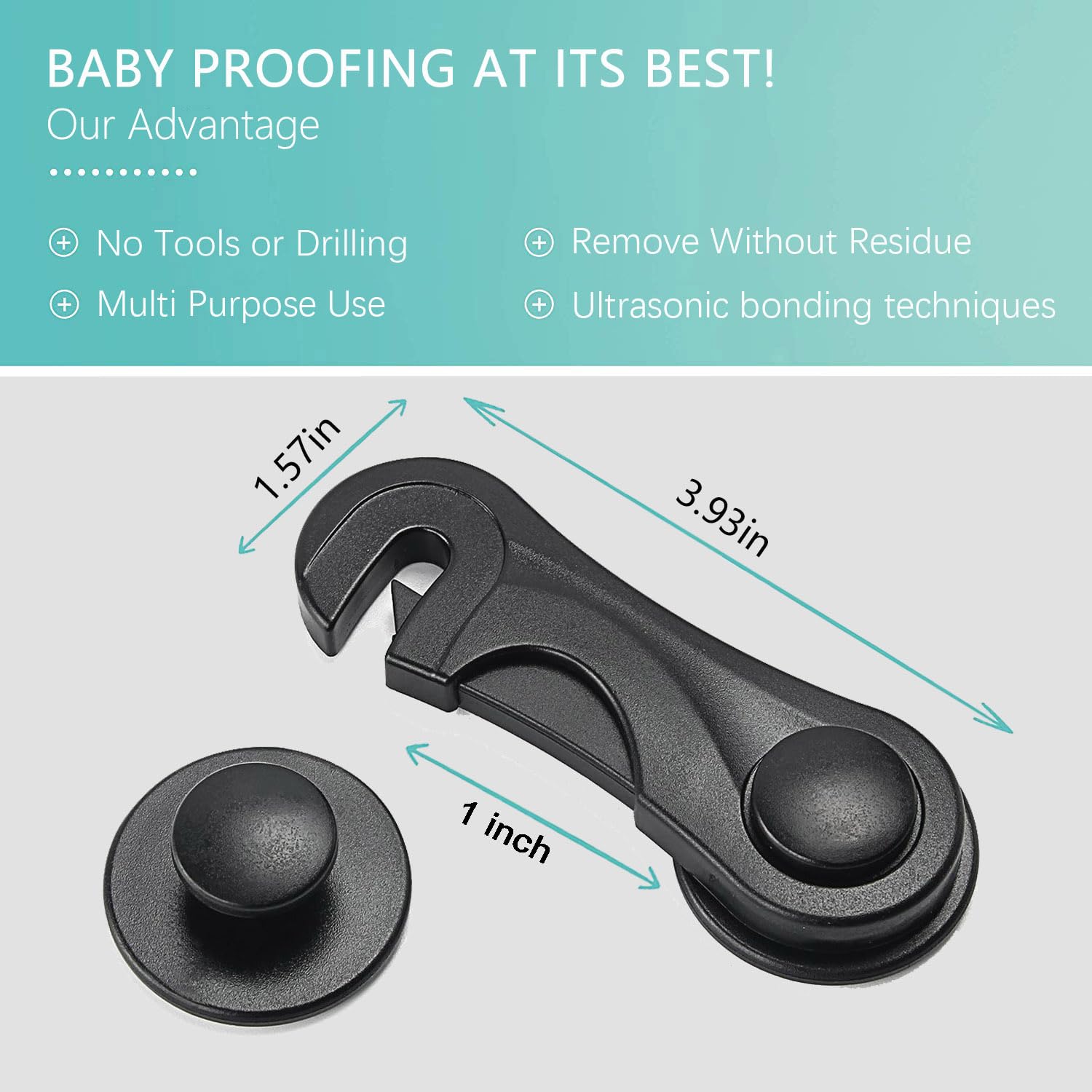 HEOATH oven lock guards hot surfaces from little hands