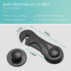HEOATH oven lock guards hot surfaces from little hands