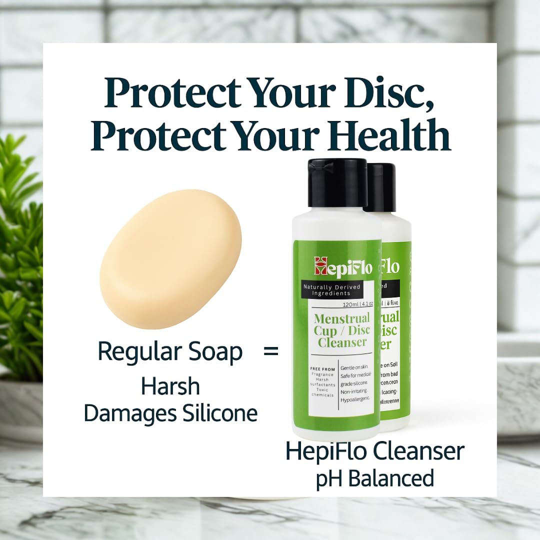 HepiFlo Chamomile and Echinacea blend provides soothing plant-powered care