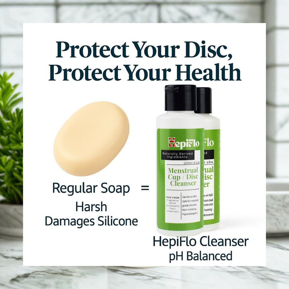 HepiFlo Chamomile and Echinacea blend provides soothing plant-powered care