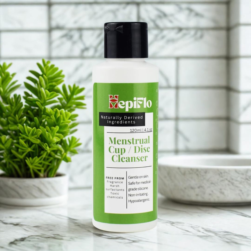 HepiFlo sensitive-skin friendly wash supports regular cleansing without irritation