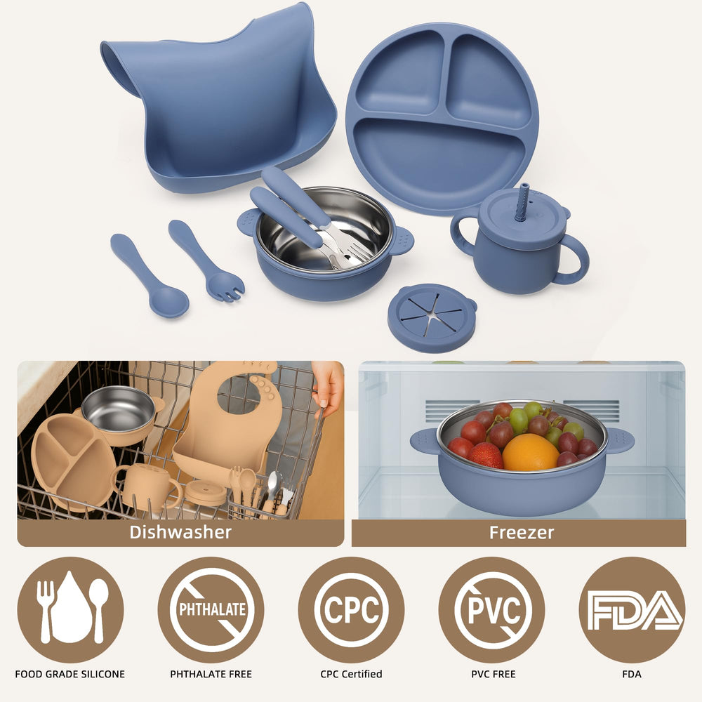 Hepotk adjustable bibs catch spills and simplify cleaning