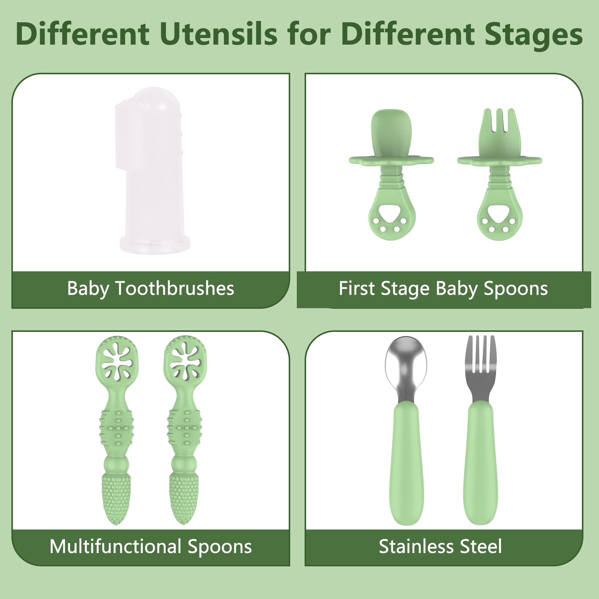 Hepotk finger toothbrush included for gentle post-meal mouth care.