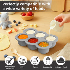 Hepotk silicone baby teether provides safe teething relief during meals