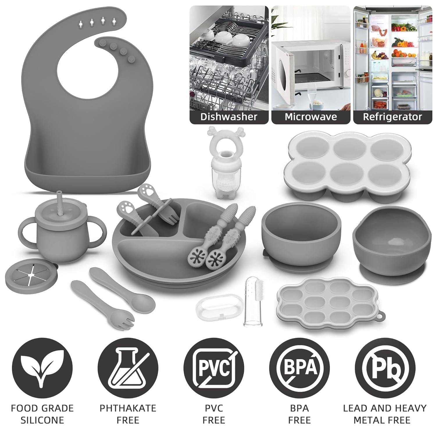 Hepotk silicone sippy cup helps on-the-go hydration with spill control