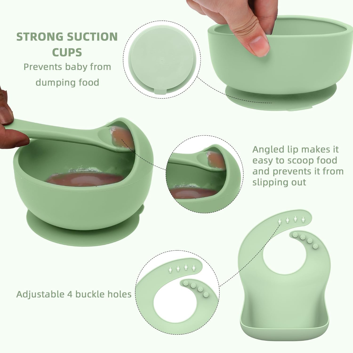 Hepotk silicone teether adds gentle texture for soothing gums