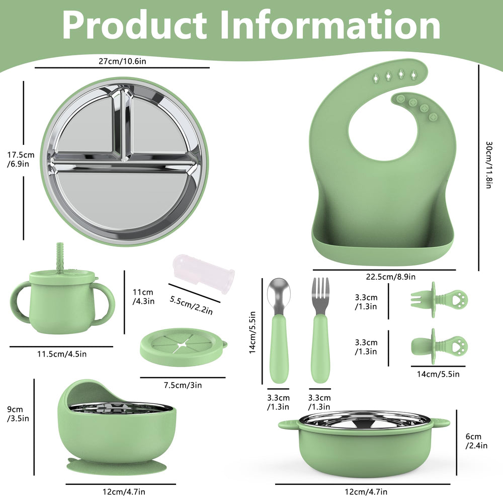 Hepotk toddler forks and spoons designed for early solid foods transition.