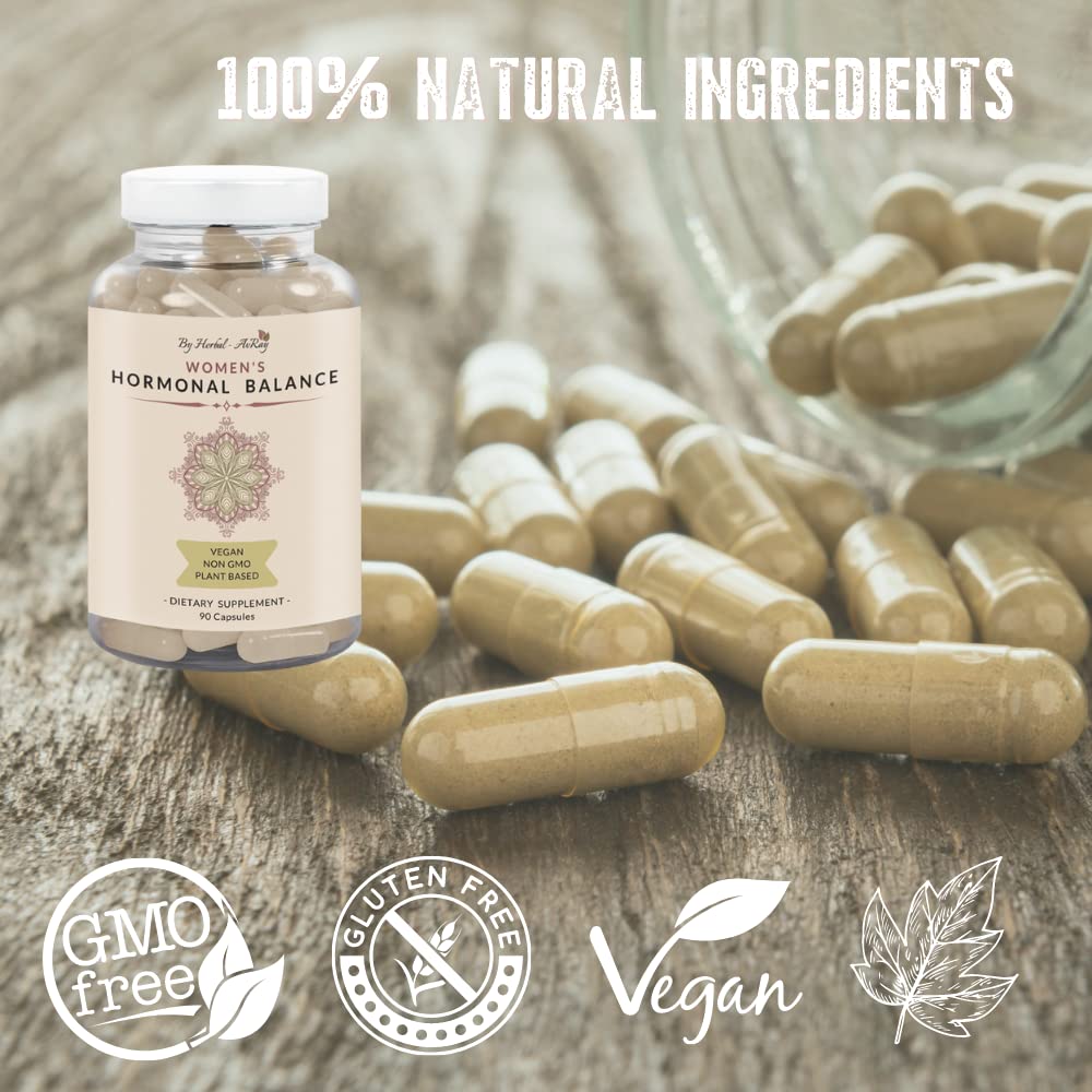 Herbal-avRay maca root powder visual suggesting energy and stamina support.