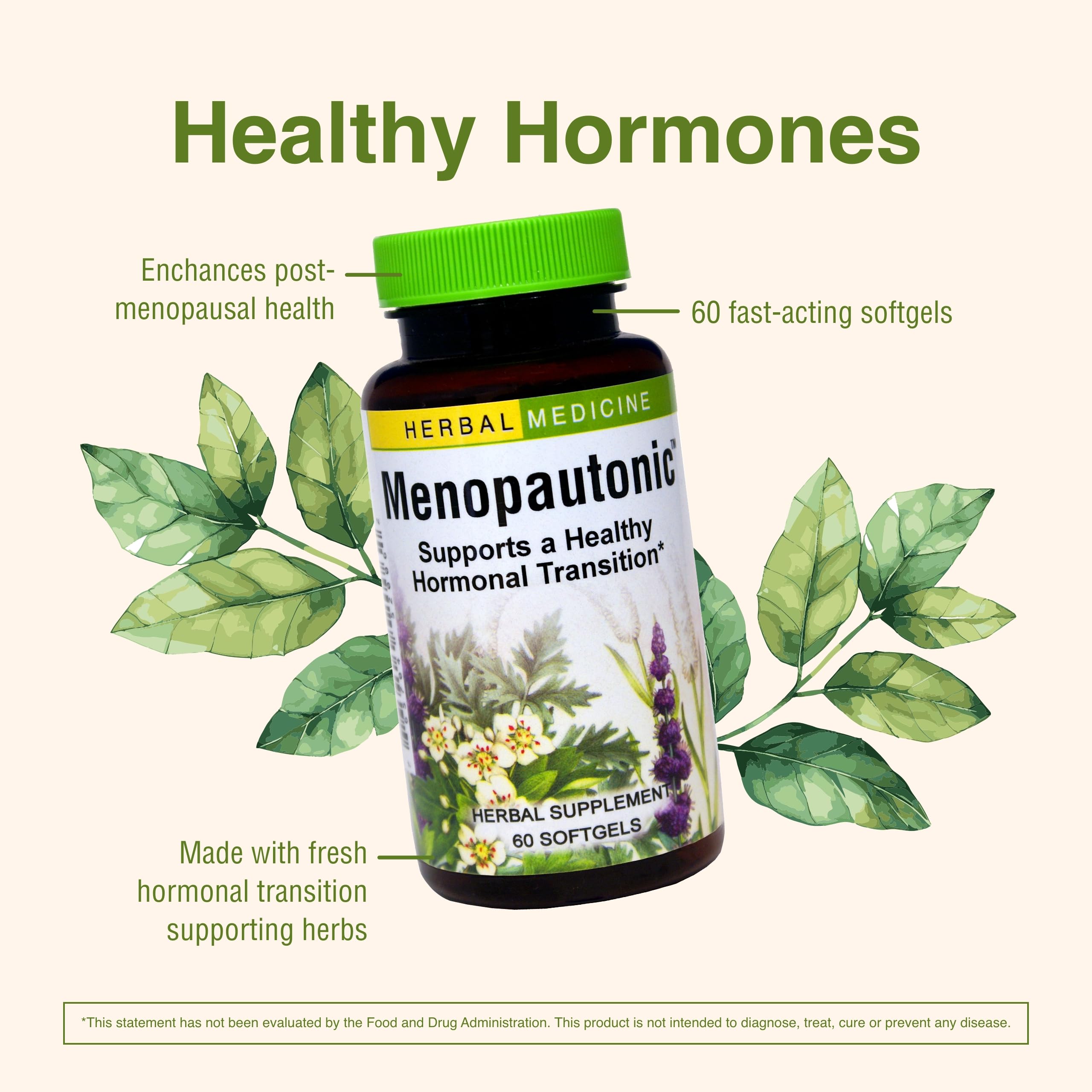 Herbs Etc. Menopautonic packaging box for storage and gifting