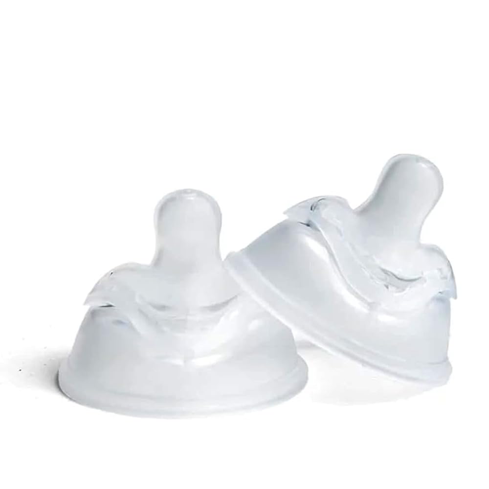 Herobility double anti-colic nipple in small size, fits Herobility bottles.