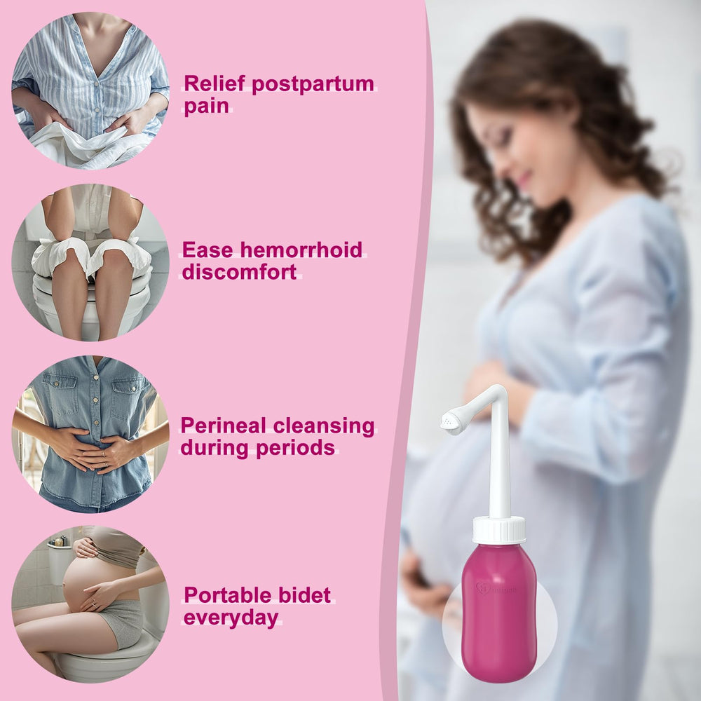 Hetaida portable bidet for women suitable for postpartum and beyond.