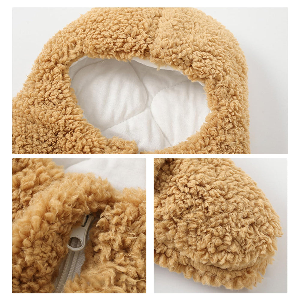 HEVOY Winter baby outfit worn during nap time in cozy room.