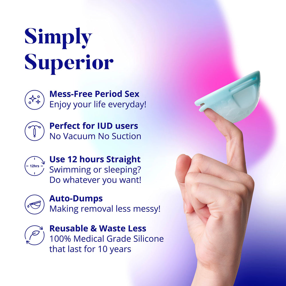 HeyHera period disc no-vacuum design reduces mess