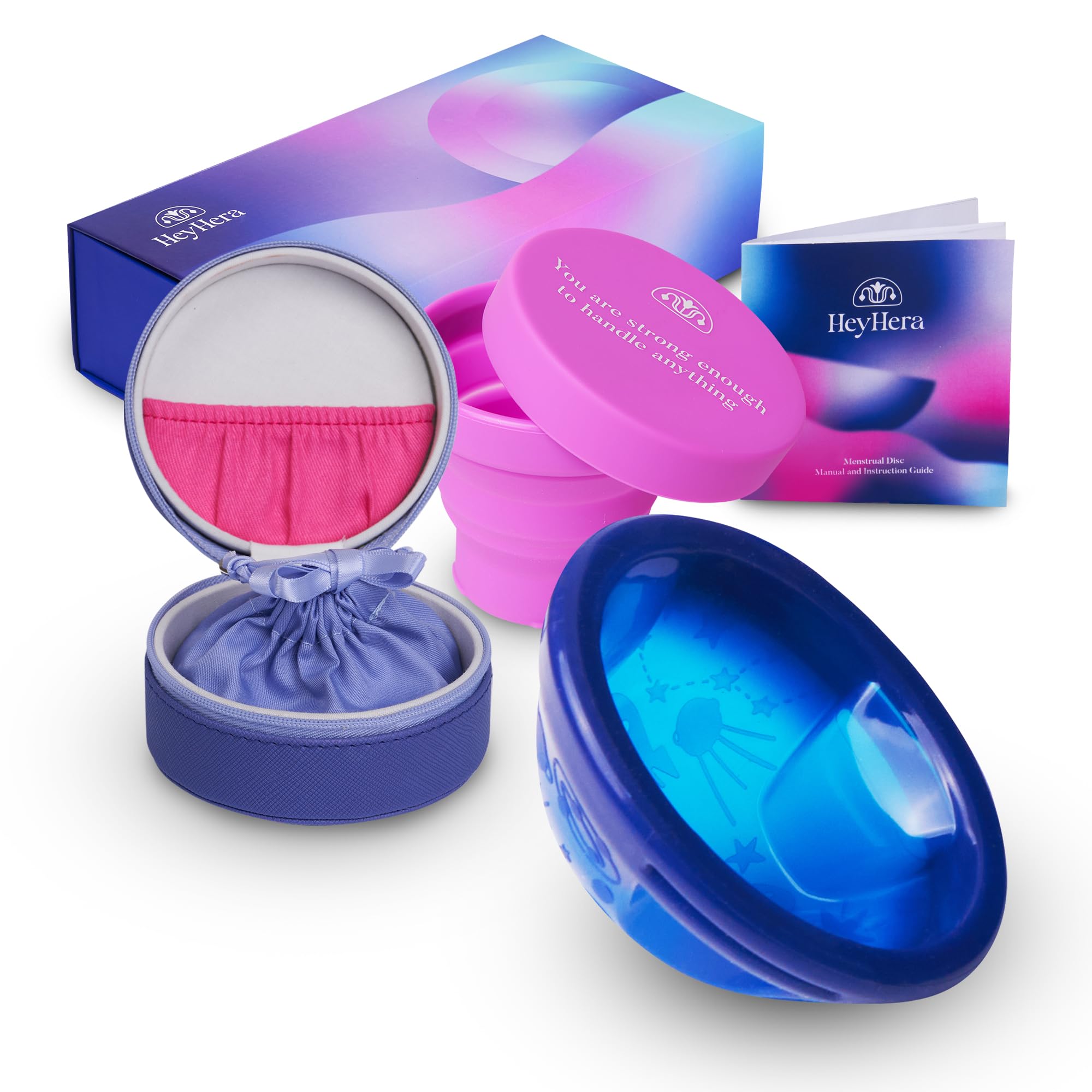 HeyHera silicone period disc insert shows comfort and capacity