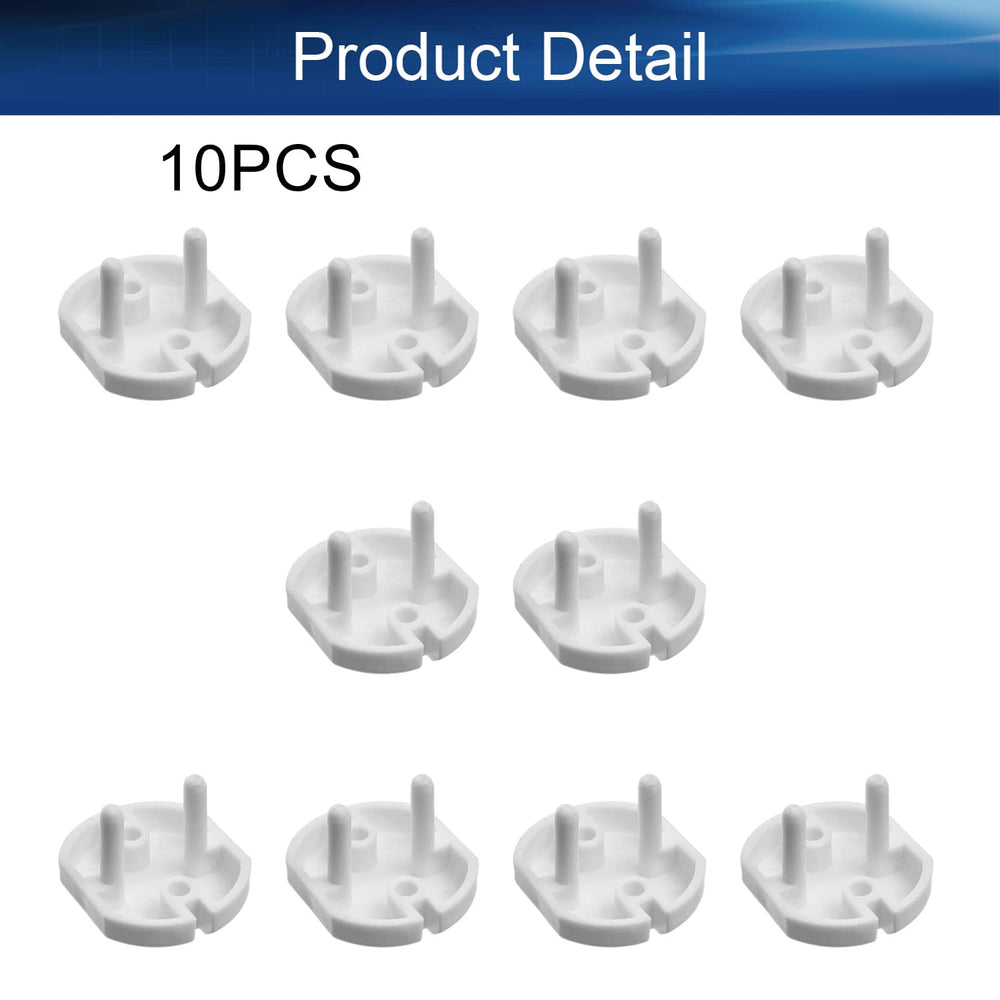 Heyiarbeit safety caps discreet white design remains unobtrusive