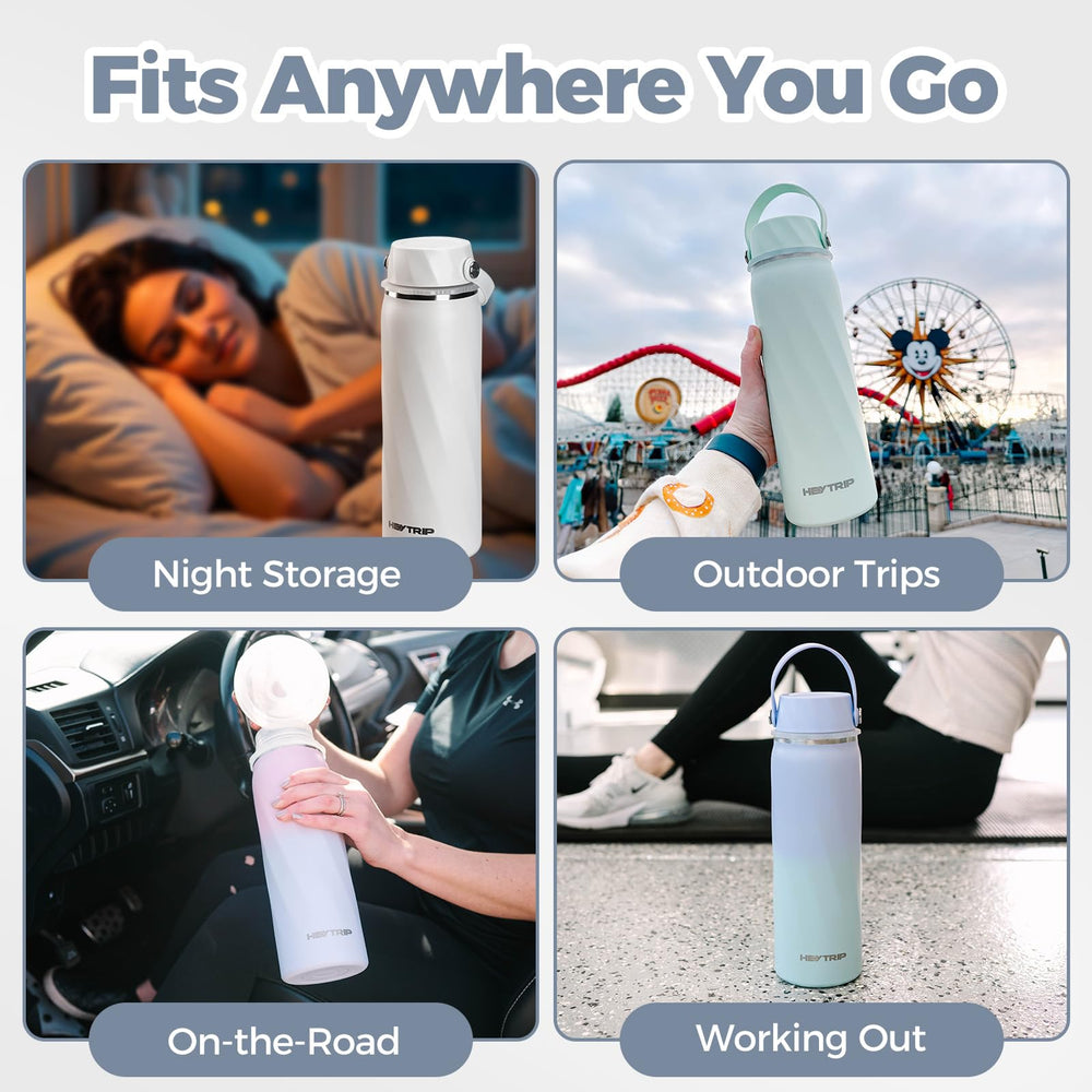 HEYTRIP inner bottle dishwasher safe, outer bottle not dishwasher advised.